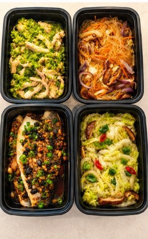 Healthy meal box